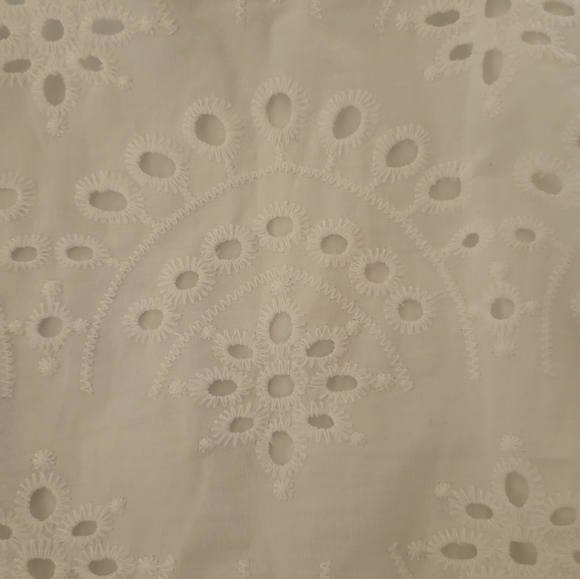 Women's white Joie crop top - Picture 3 of 8